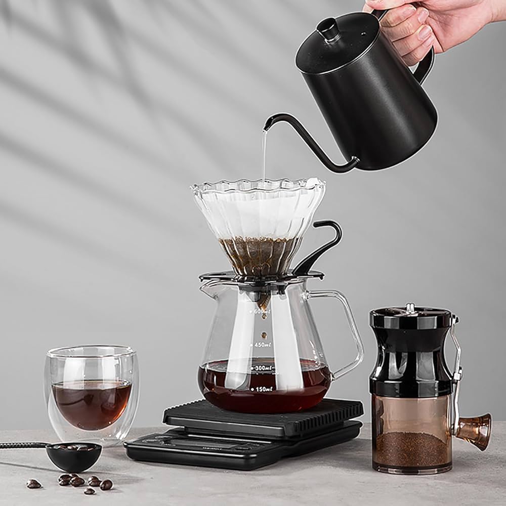 coffee filter n driping machine