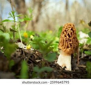 Wild Morel Mushroom